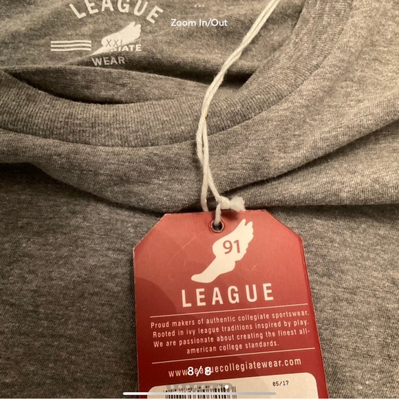 Carnegie Mellon university CMU Size XXL Long sleeve Tee Shirt NWT - Picture 7 of 7